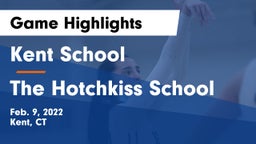 Kent School vs The Hotchkiss School Game Highlights - Feb. 9, 2022