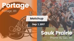 Matchup: Portage  vs. Sauk Prairie  2017