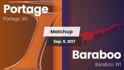 Matchup: Portage  vs. Baraboo  2017