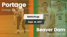 Matchup: Portage  vs. Beaver Dam  2017