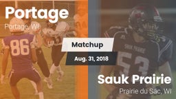 Matchup: Portage  vs. Sauk Prairie  2018
