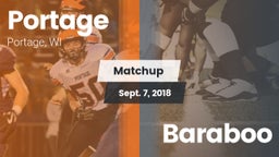 Matchup: Portage  vs. Baraboo  2018