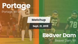 Matchup: Portage  vs. Beaver Dam  2018