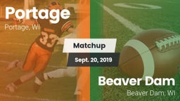 Matchup: Portage  vs. Beaver Dam  2019