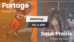 Matchup: Portage  vs. Sauk Prairie  2019