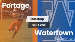 Matchup: Portage  vs. Watertown  2020