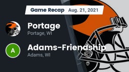 Recap: Portage  vs. Adams-Friendship  2021