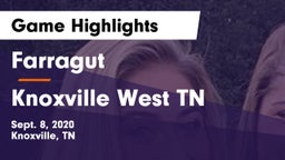 Farragut  vs Knoxville West  TN Game Highlights - Sept. 8, 2020