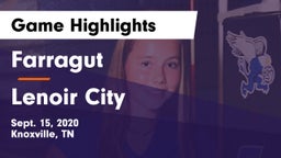 Farragut  vs Lenoir City  Game Highlights - Sept. 15, 2020