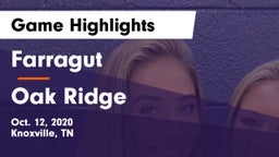 Farragut  vs Oak Ridge  Game Highlights - Oct. 12, 2020