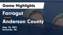 Farragut  vs Anderson County  Game Highlights - Aug. 24, 2021