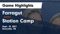 Farragut  vs Station Camp Game Highlights - Sept. 18, 2021