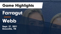 Farragut  vs Webb  Game Highlights - Sept. 27, 2021