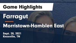 Farragut  vs Morristown-Hamblen East  Game Highlights - Sept. 28, 2021