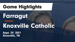 Farragut  vs Knoxville Catholic  Game Highlights - Sept. 29, 2021