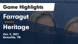 Farragut  vs Heritage  Game Highlights - Oct. 5, 2021