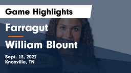 Farragut  vs William Blount  Game Highlights - Sept. 13, 2022