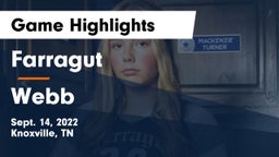 Farragut  vs Webb  Game Highlights - Sept. 14, 2022