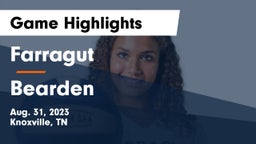 Farragut  vs Bearden  Game Highlights - Aug. 31, 2023