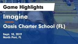 Imagine  vs Oasis Charter School (FL) Game Highlights - Sept. 10, 2019