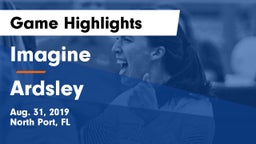Imagine  vs Ardsley  Game Highlights - Aug. 31, 2019