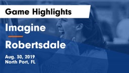 Imagine  vs Robertsdale  Game Highlights - Aug. 30, 2019