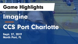Imagine  vs CCS Port Charlotte Game Highlights - Sept. 27, 2019