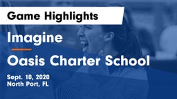 Imagine  vs Oasis Charter School Game Highlights - Sept. 10, 2020