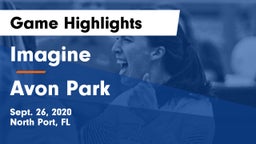 Imagine  vs Avon Park  Game Highlights - Sept. 26, 2020