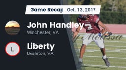 Recap: John Handley  vs. Liberty  2017