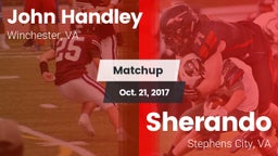 Matchup: John Handley High vs. Sherando  2017