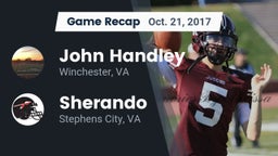 Recap: John Handley  vs. Sherando  2017