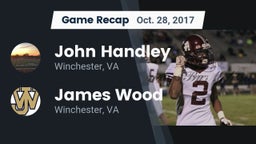 Recap: John Handley  vs. James Wood  2017