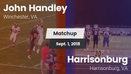 Matchup: John Handley High vs. Harrisonburg  2018