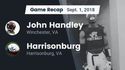 Recap: John Handley  vs. Harrisonburg  2018