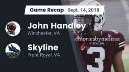 Recap: John Handley  vs. Skyline  2018
