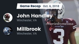 Recap: John Handley  vs. Millbrook  2018