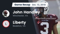 Recap: John Handley  vs. Liberty  2018