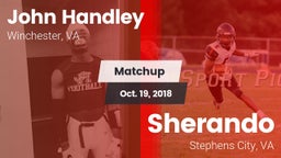 Matchup: John Handley High vs. Sherando  2018