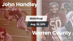 Matchup: John Handley High vs. Warren County  2019