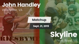 Matchup: John Handley High vs. Skyline  2019