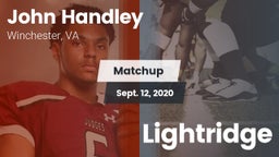 Matchup: John Handley High vs. Lightridge 2020