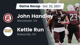 Recap: John Handley  vs. Kettle Run  2021