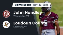Recap: John Handley  vs. Loudoun County  2021
