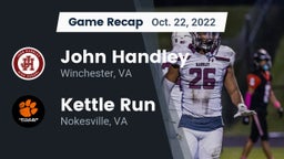 Recap: John Handley  vs. Kettle Run  2022