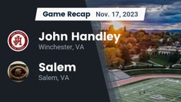 Recap: John Handley  vs. Salem  2023