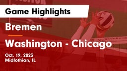 Bremen  vs Washington - Chicago Game Highlights - Oct. 19, 2023