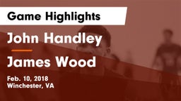 John Handley  vs James Wood  Game Highlights - Feb. 10, 2018