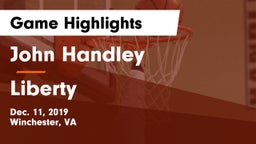 John Handley  vs Liberty  Game Highlights - Dec. 11, 2019