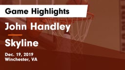 John Handley  vs Skyline  Game Highlights - Dec. 19, 2019